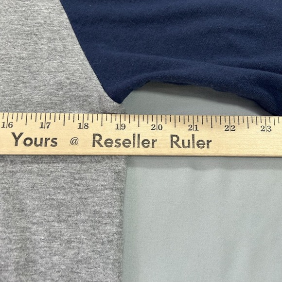 Dog Is Good Shirt Womens Medium Gray Never RV Alone Raglan Camper Dog Graphic - Picture 8 of 10